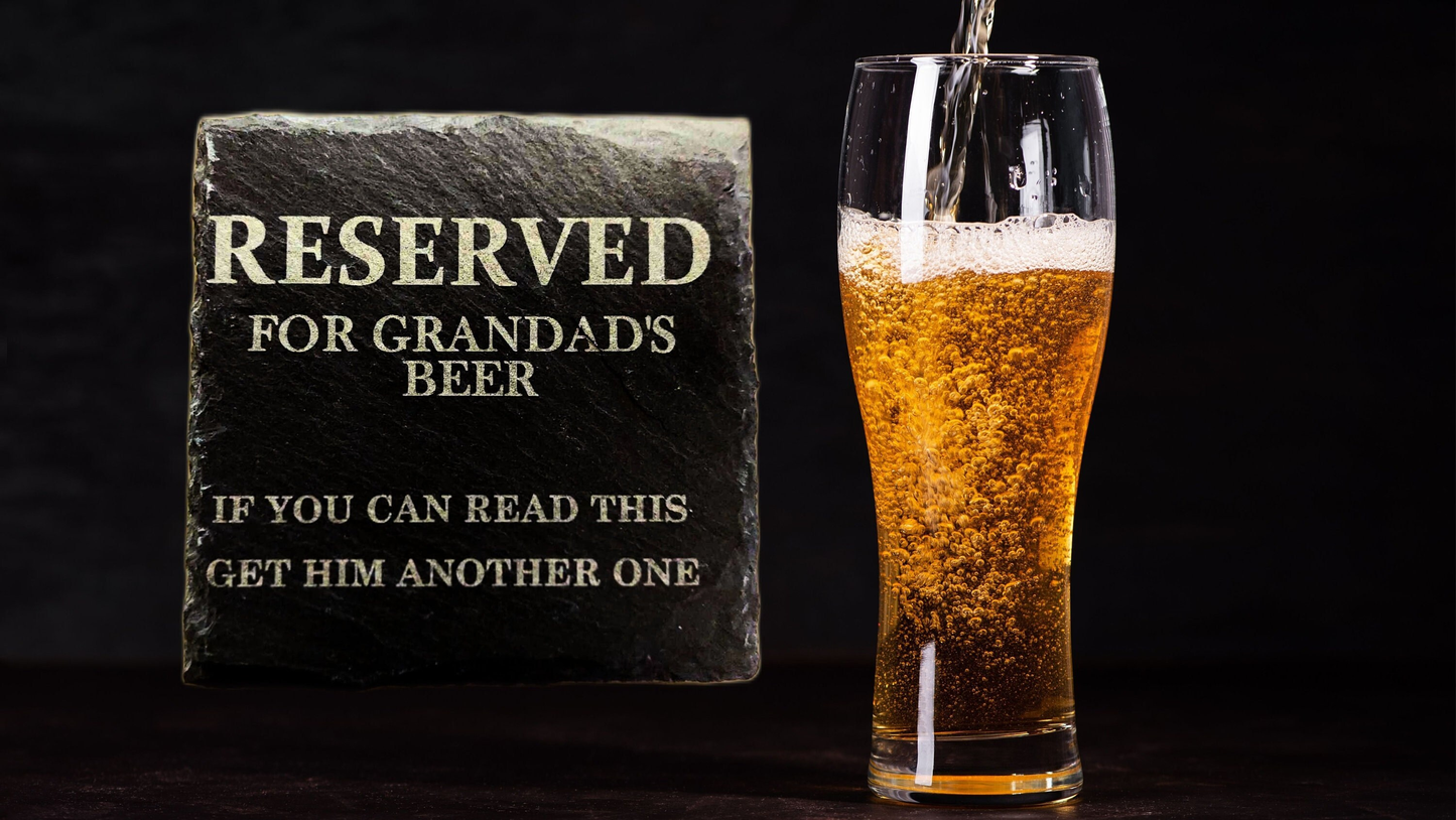 Reserved Slate Premium Slate Coasters
