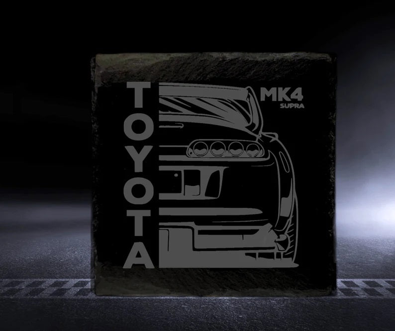 Car Personalised Slate Coasters
