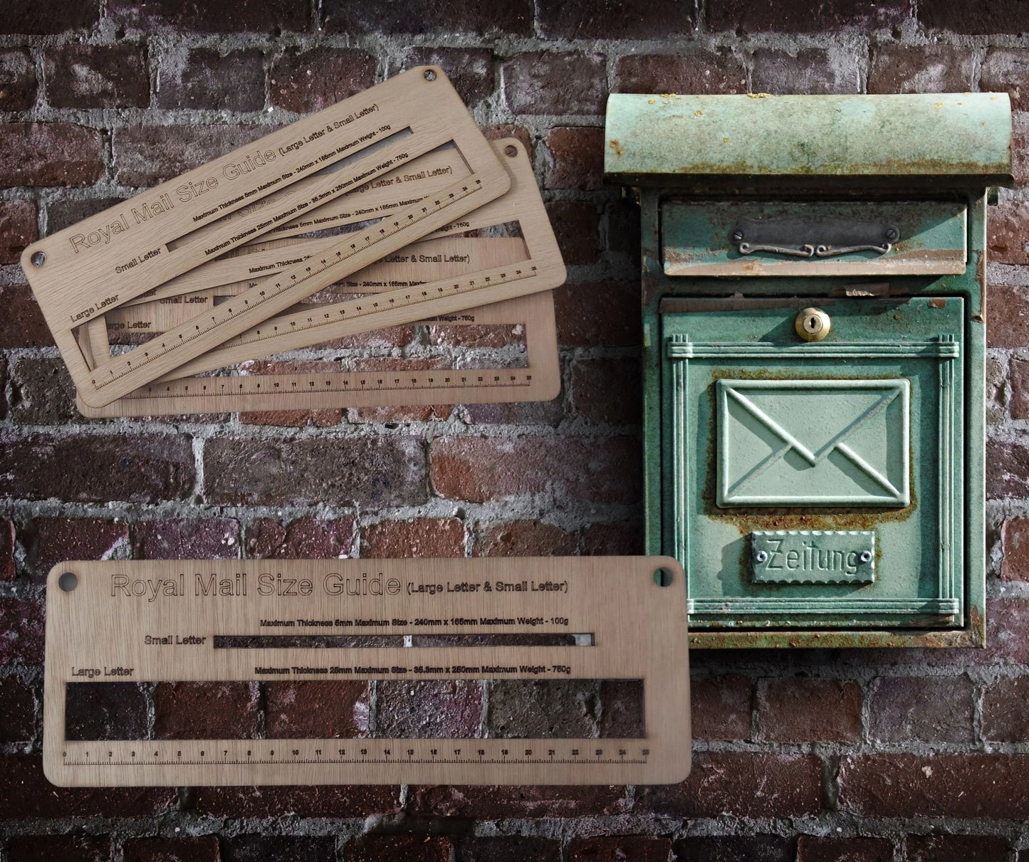 Royal Mail Postal Template Letter Size Guide Checker