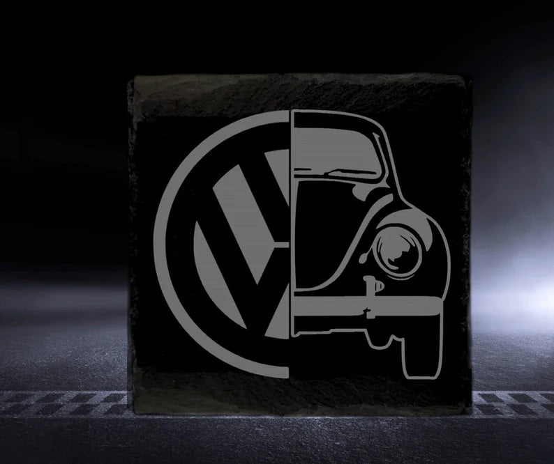Car Personalised Slate Coasters