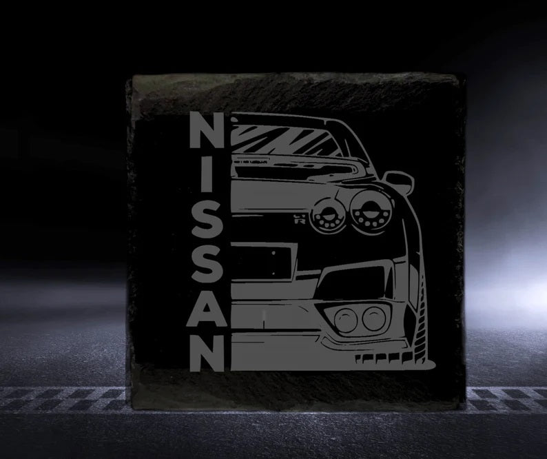 Car Personalised Slate Coasters