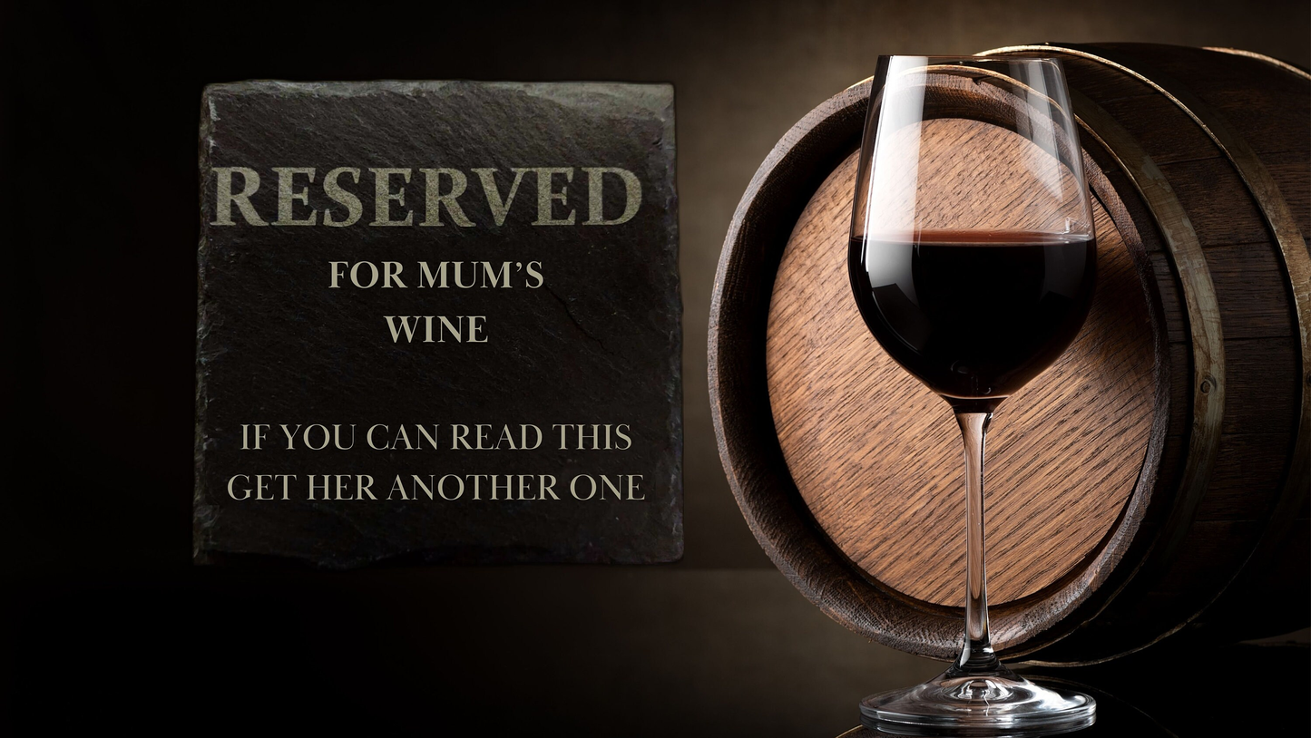 Reserved Slate Premium Slate Coasters