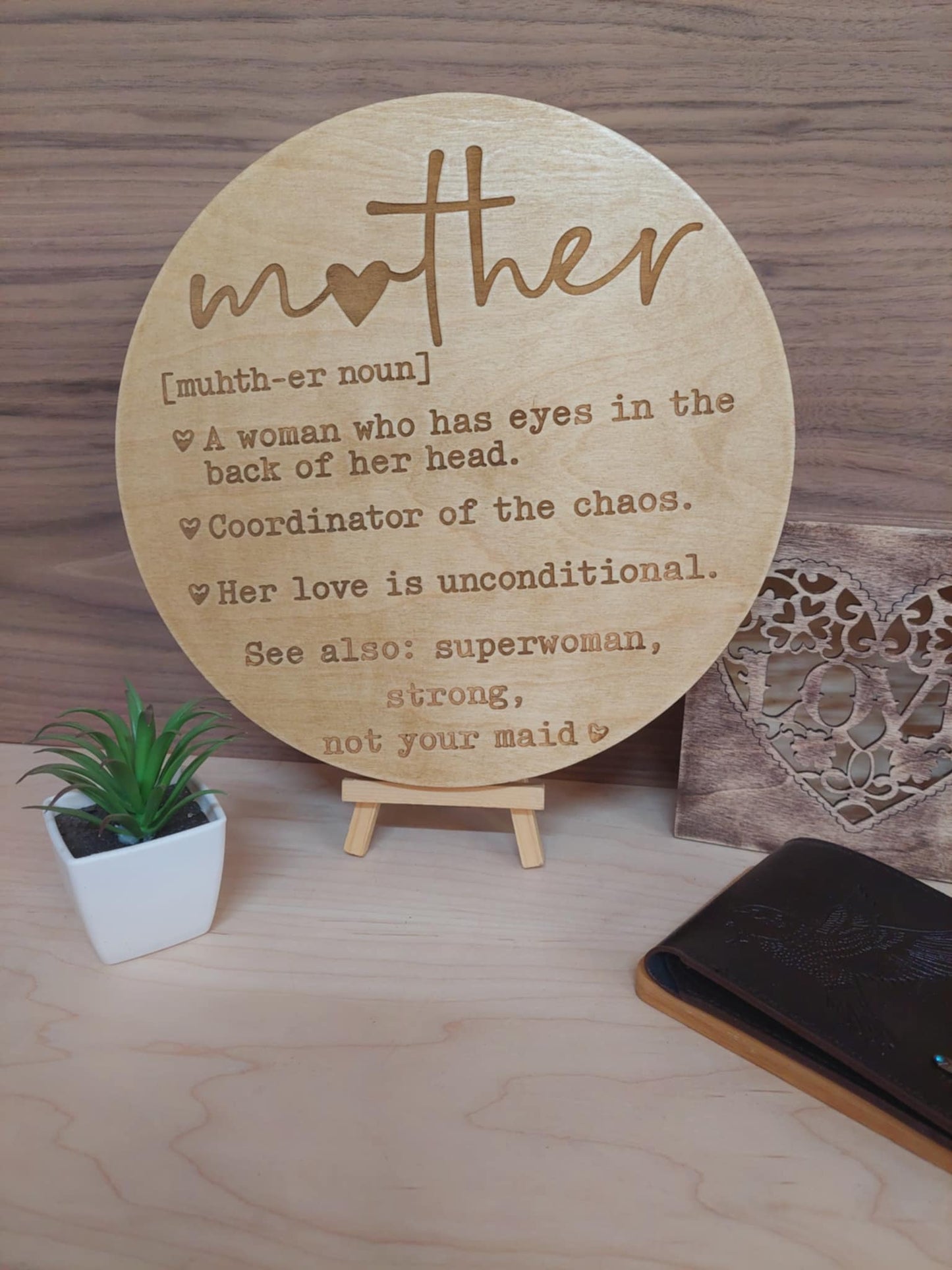 Funny & Inspirational Gift Plaques – Perfect for Mother's Day, Birthdays and More!