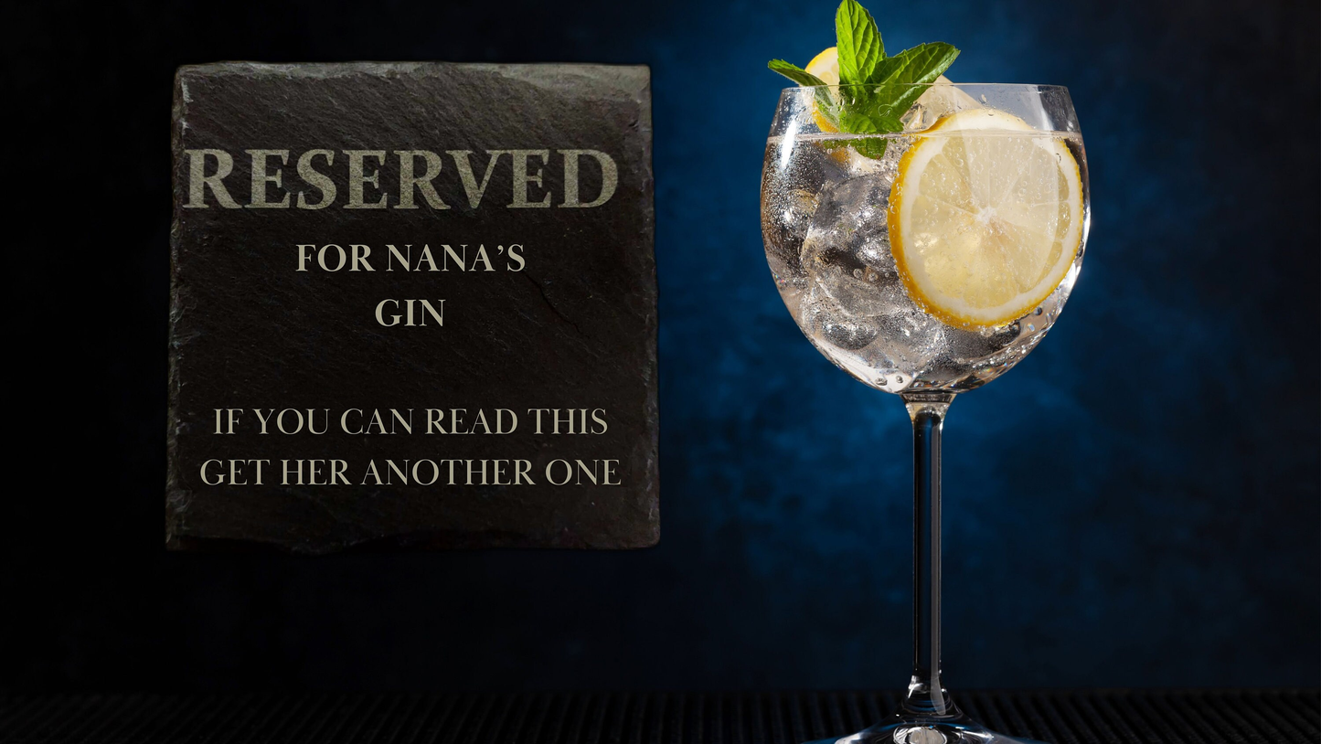 Reserved  Slate Premium Slate Coasters