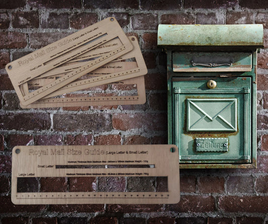 Royal Mail Postal Template Letter Size Guide Checker
